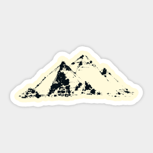 Splaaash Series - Pyramids Ink Sticker